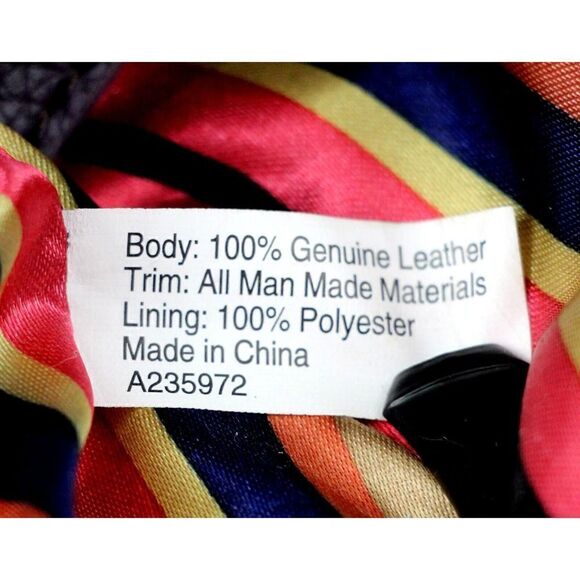 Tignanello PURPLE GENUINE LEATHER FLAP CROSSBODY ORGANIZER SHOULDER BAG HANDBAG - Picture 12 of 16